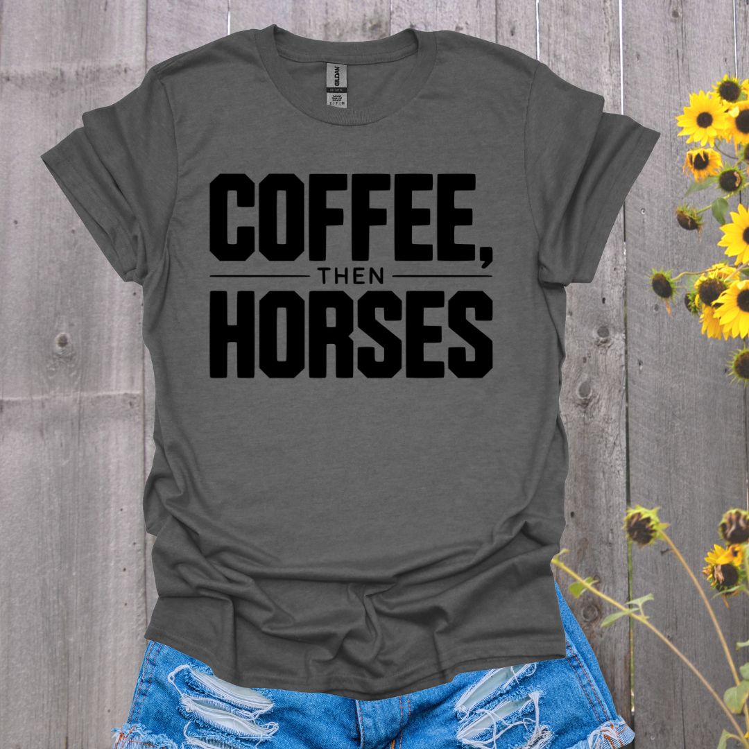 Coffee & Horses T-Shirt
