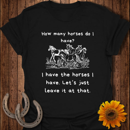 How Many Horses Softstyle T-Shirt