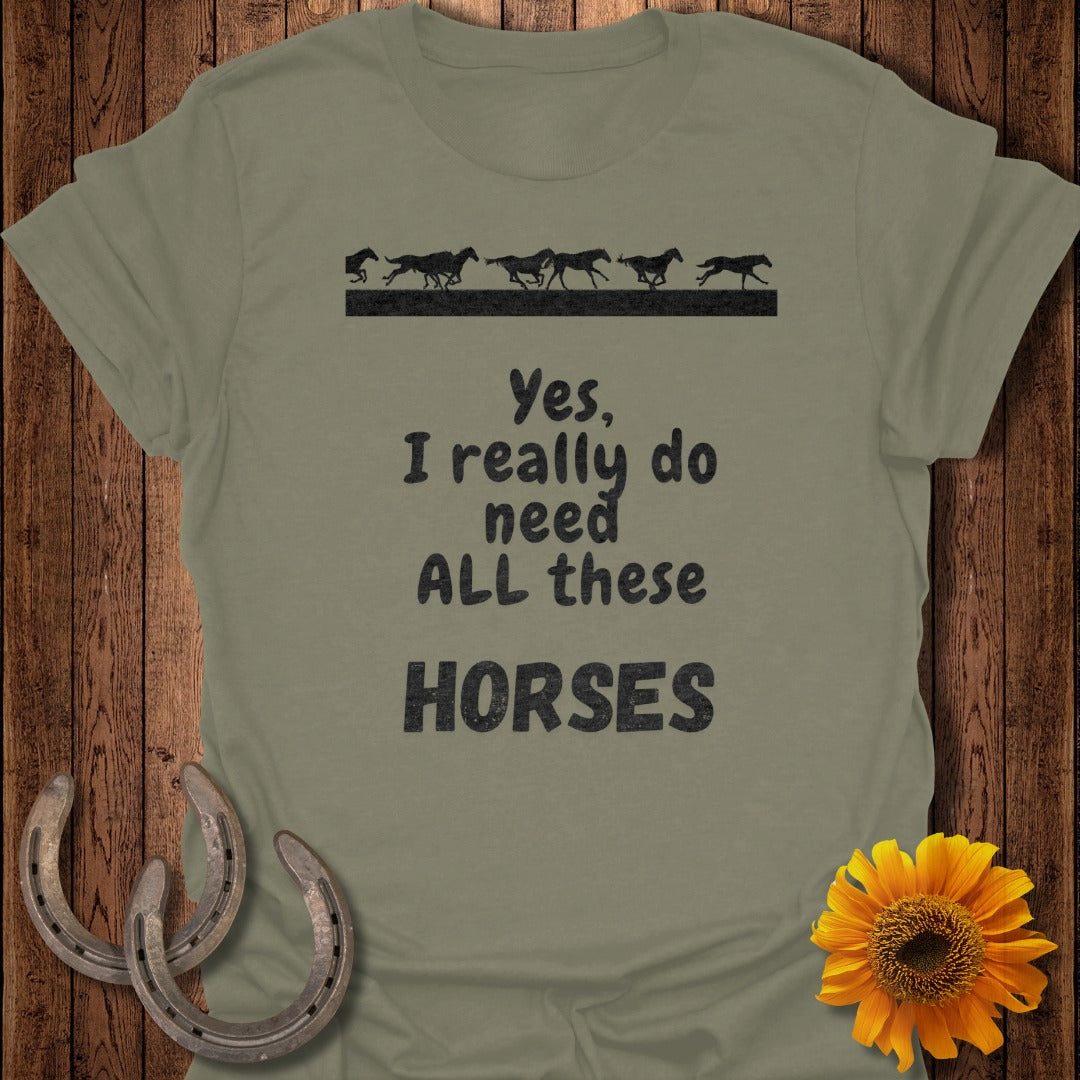 All These Horses Softstyle T-Shirt
