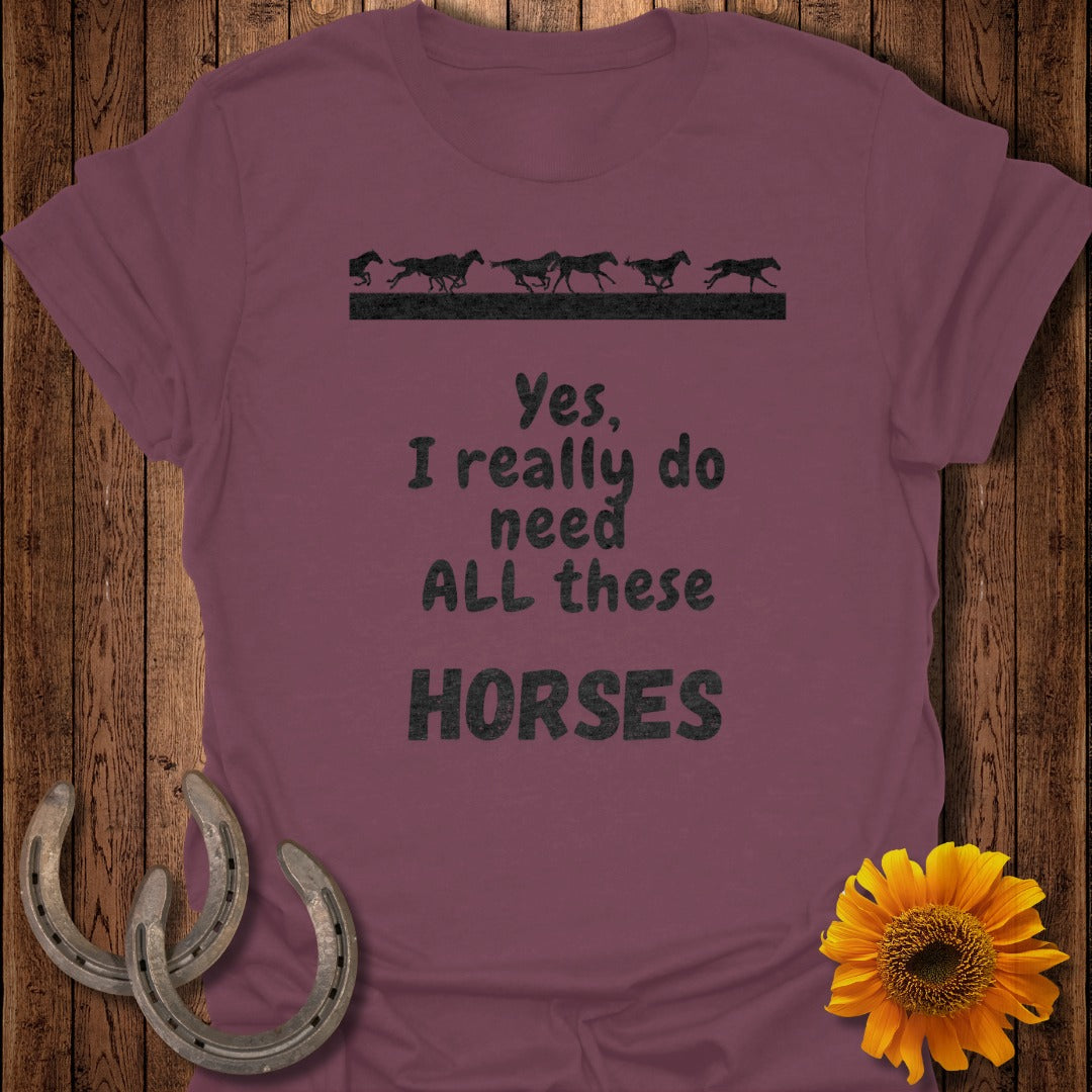 All These Horses Softstyle T-Shirt