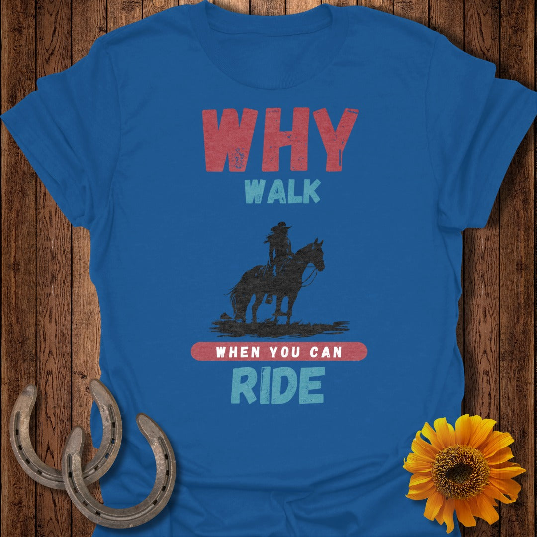 Why Walk Horse Softstyle T-Shirt