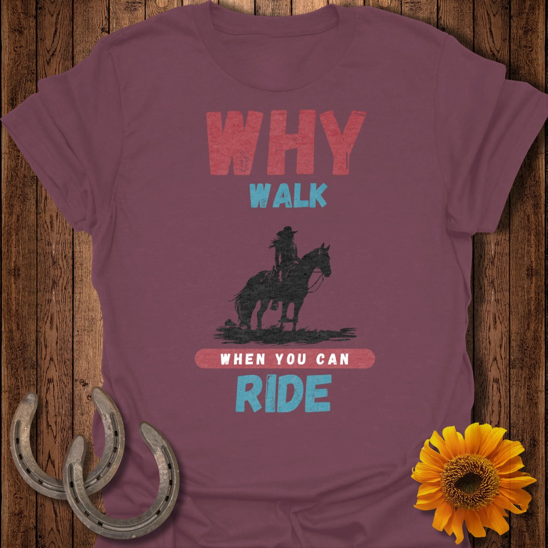 Why Walk Horse Softstyle T-Shirt