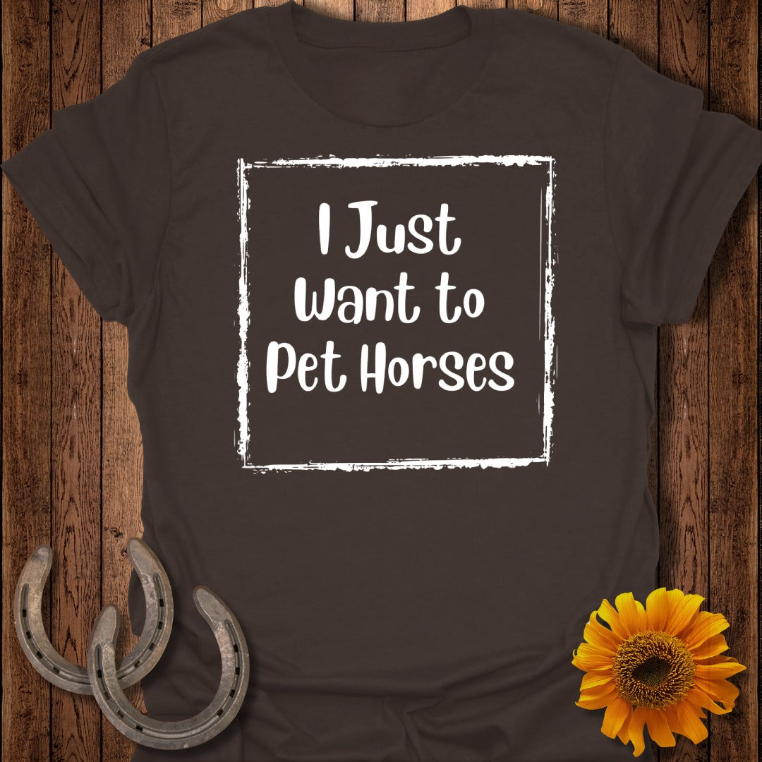 Pet Horses Softstyle T-Shirt