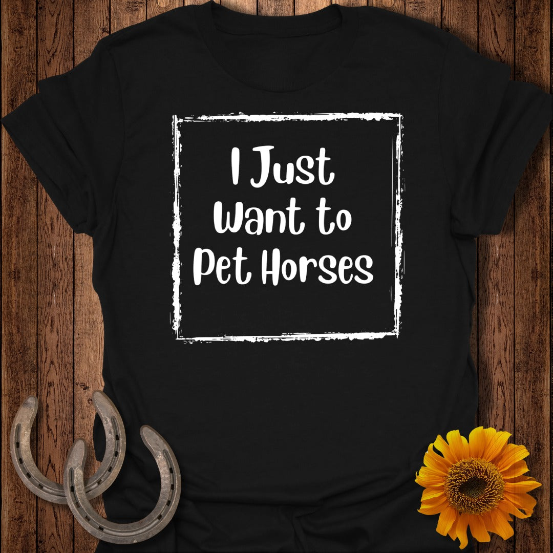 Pet Horses Softstyle T-Shirt