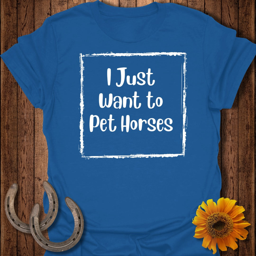 Pet Horses Softstyle T-Shirt