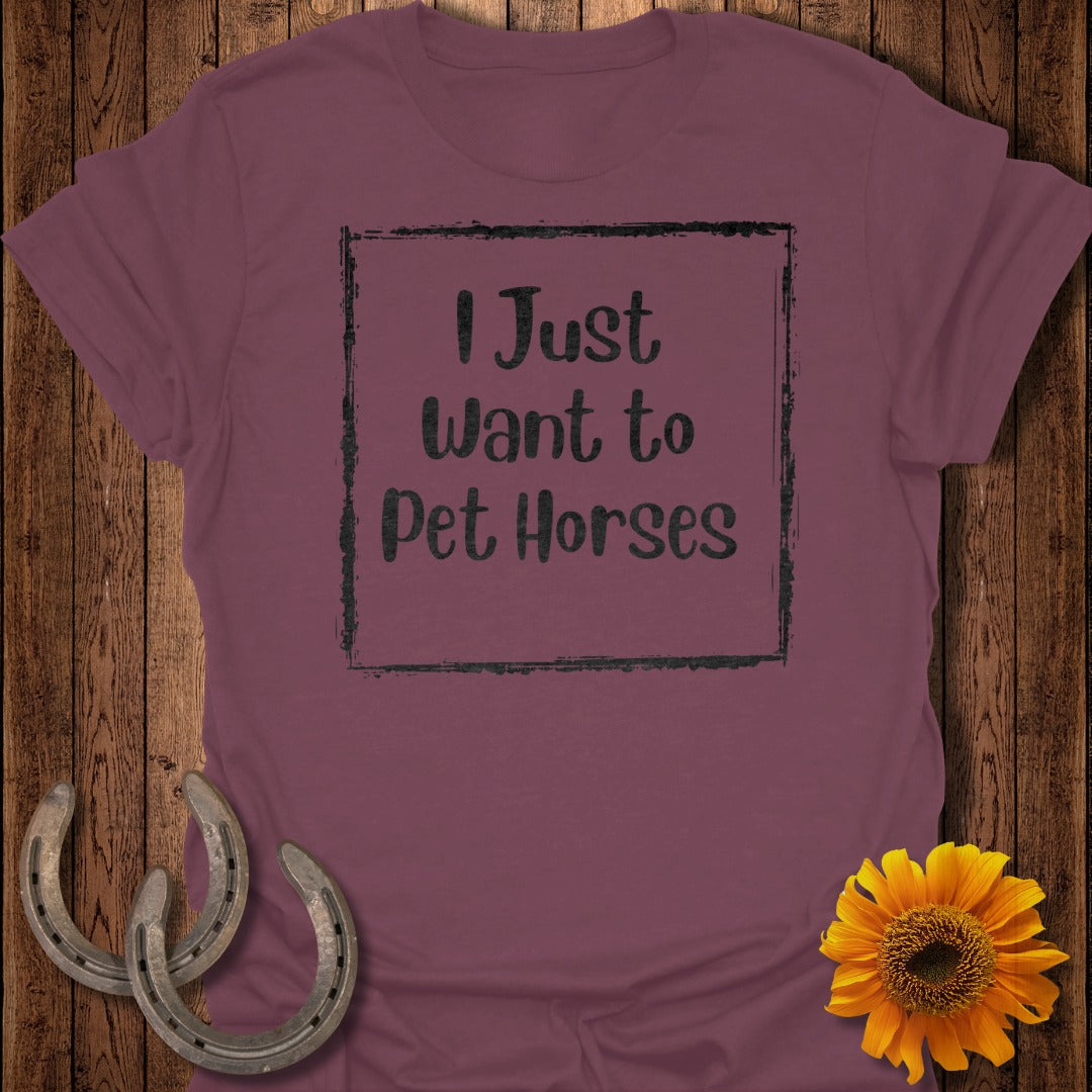 Pet Horses Softstyle T-Shirt