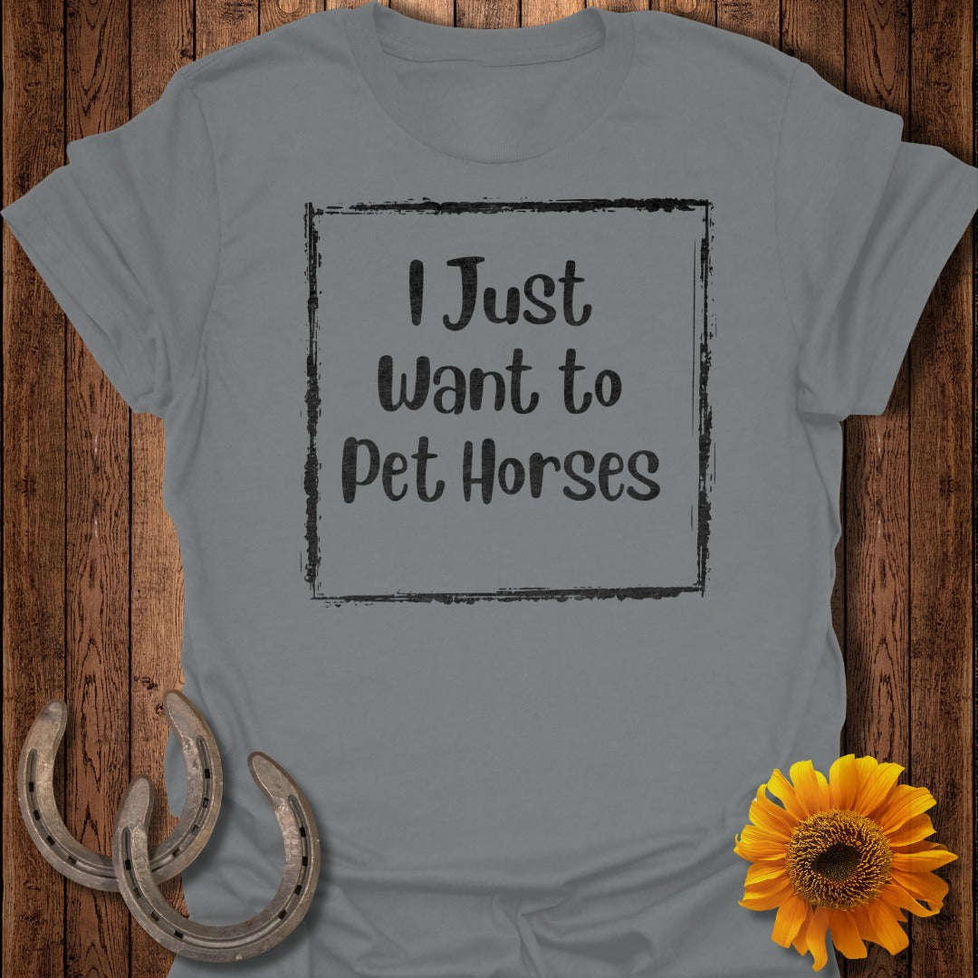 Pet Horses Softstyle T-Shirt