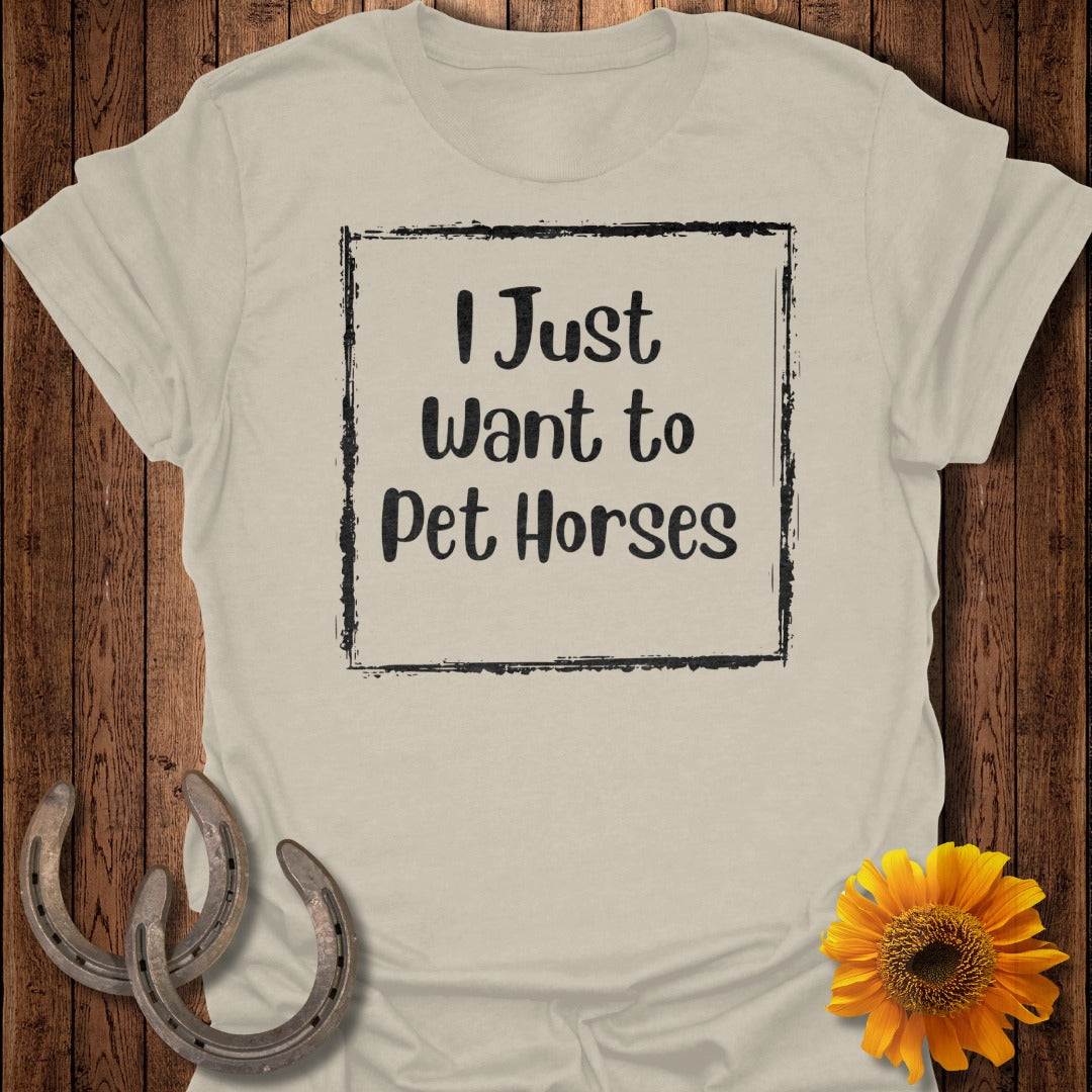 Pet Horses Softstyle T-Shirt