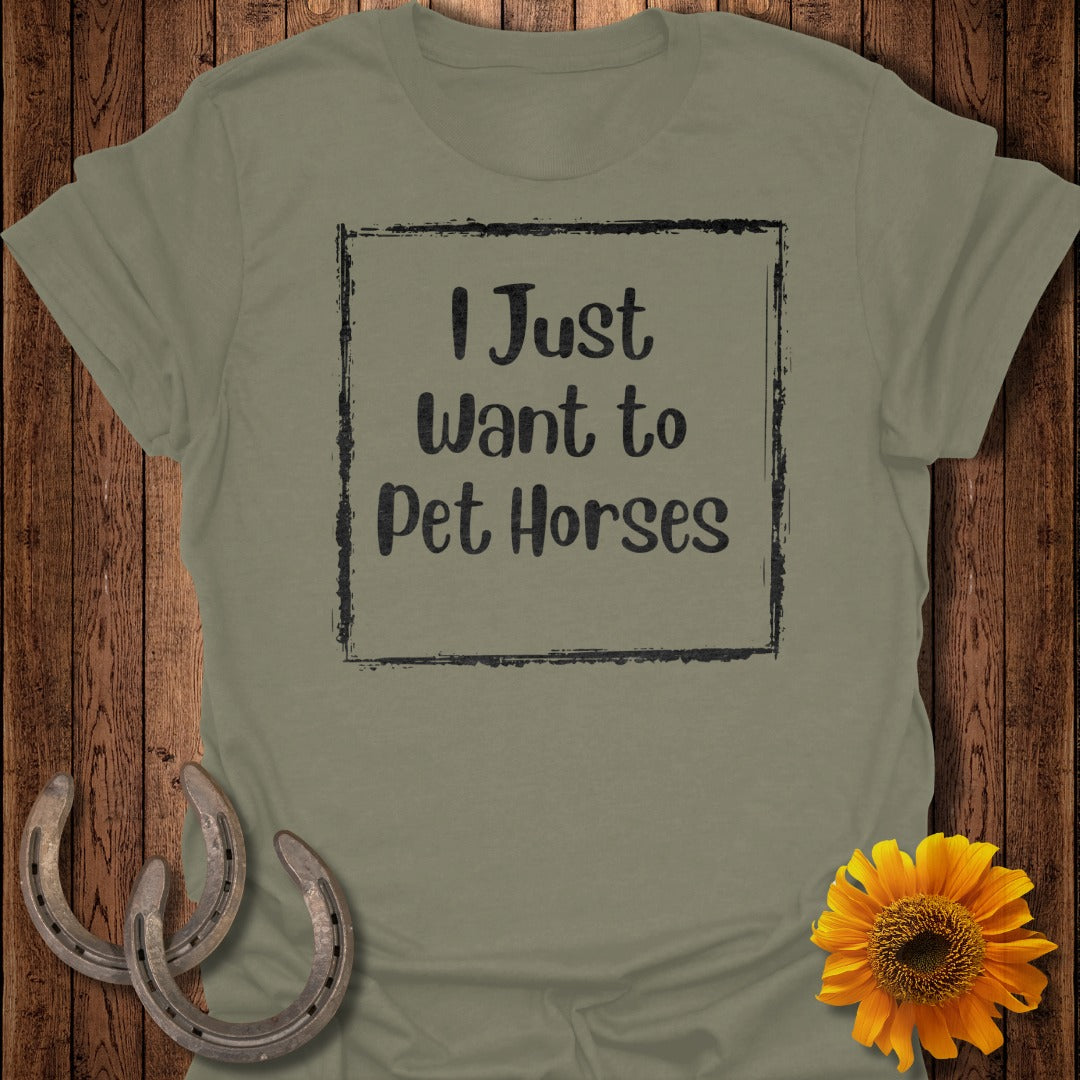 Pet Horses Softstyle T-Shirt
