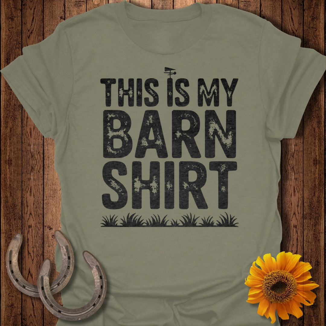Barn Shirt Horse T-Shirt