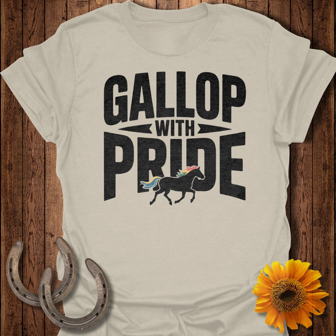 Gallop With Pride Horse T-Shirt