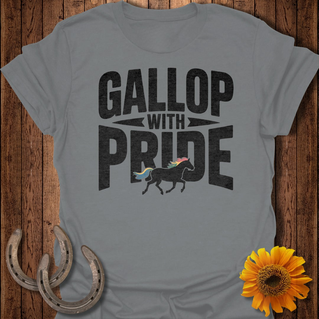 Gallop With Pride Horse T-Shirt