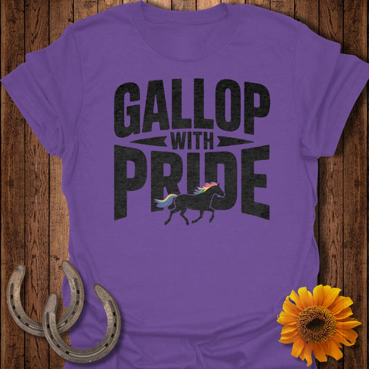 Gallop With Pride Horse T-Shirt
