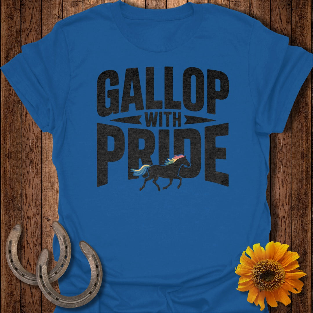 Gallop With Pride Horse T-Shirt