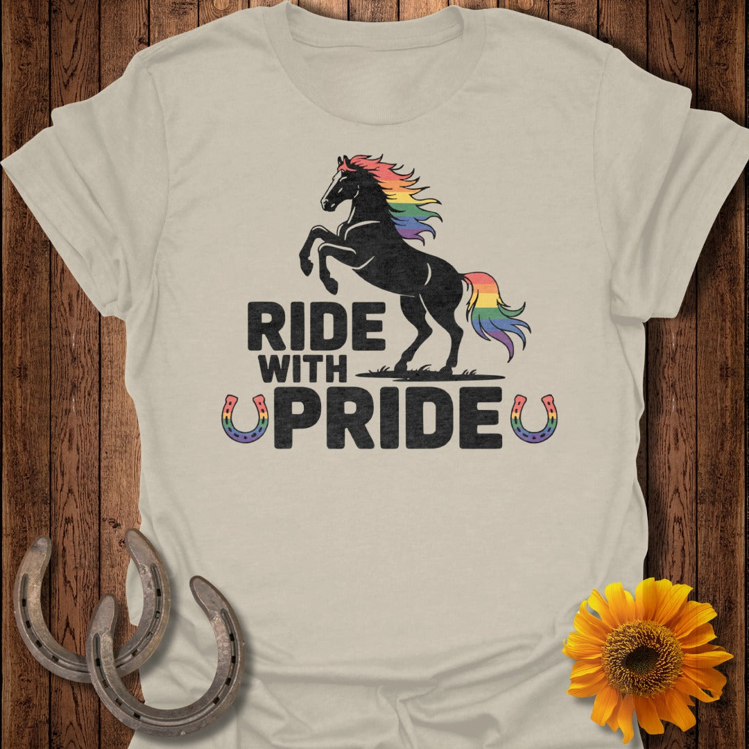 Rainbow Pride Horse T-Shirt