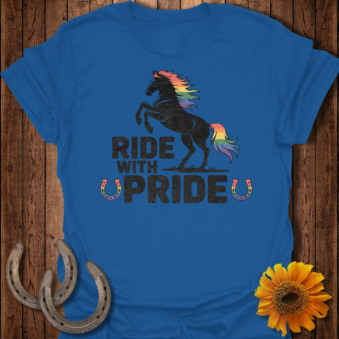 Rainbow Pride Horse T-Shirt
