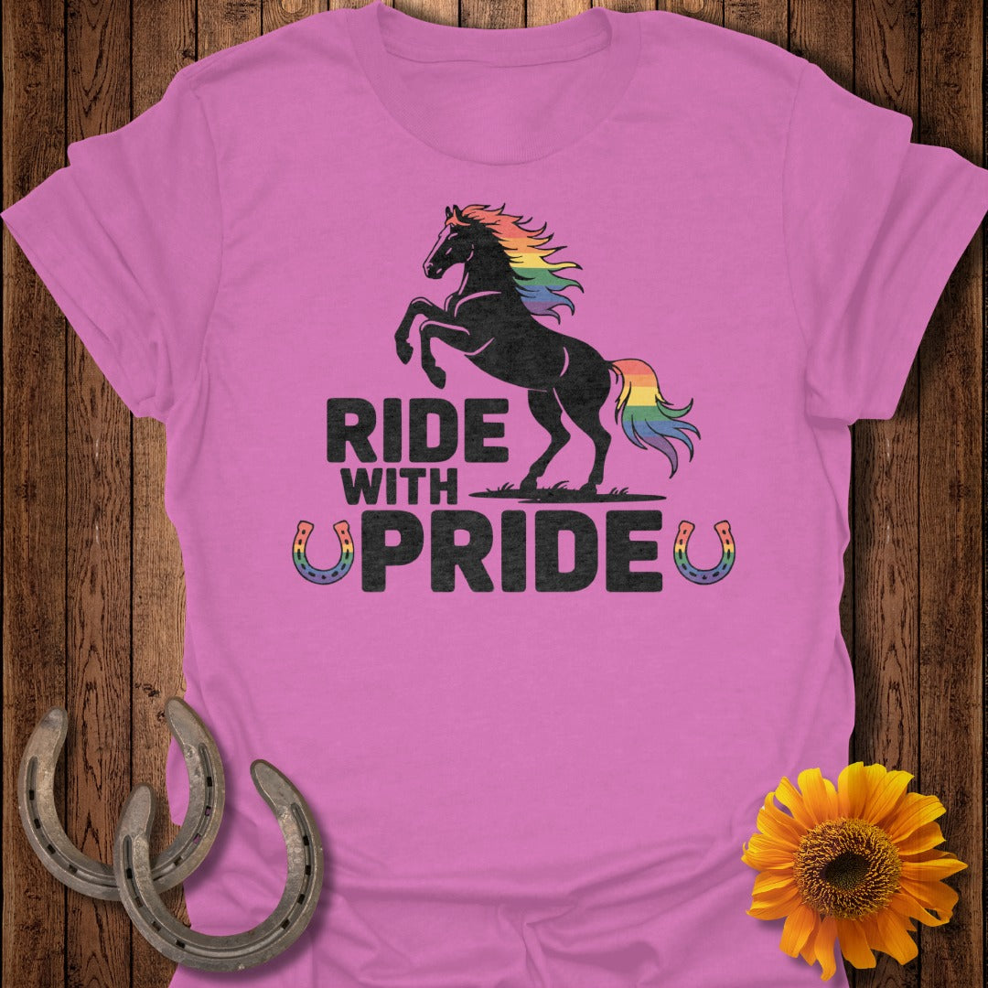 Rainbow Pride Horse T-Shirt