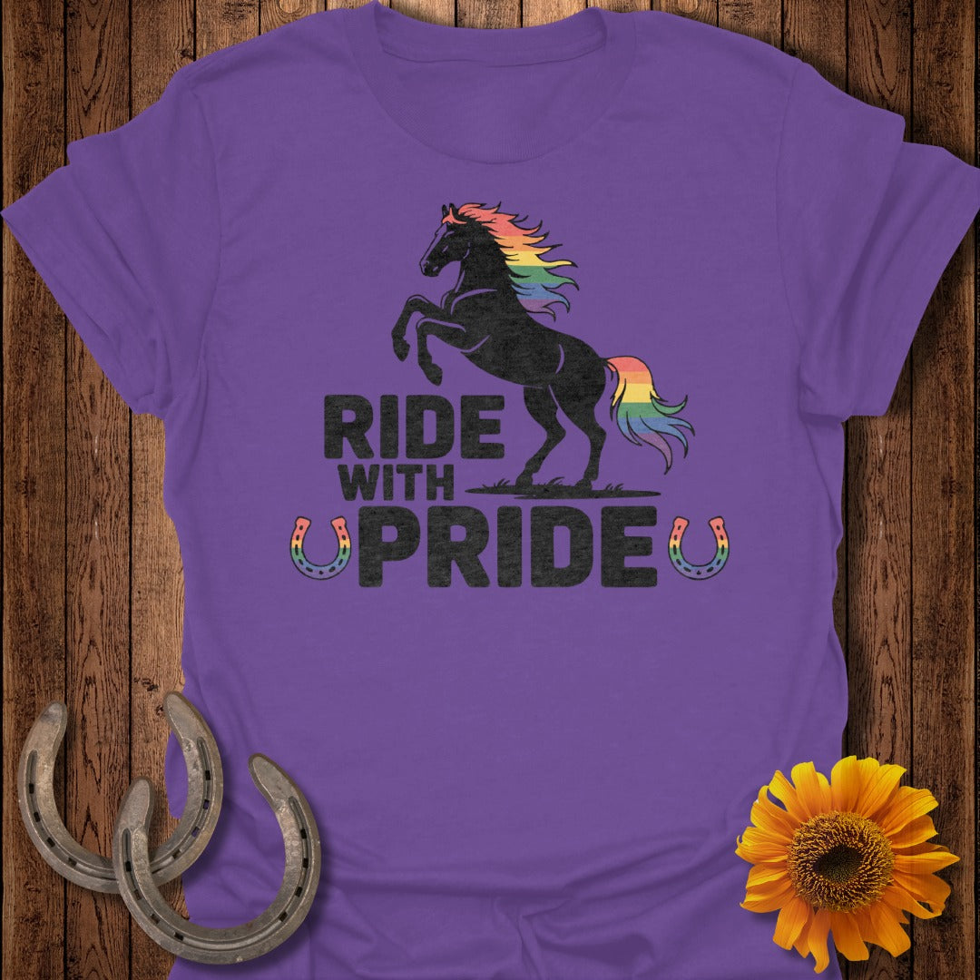 Rainbow Pride Horse T-Shirt