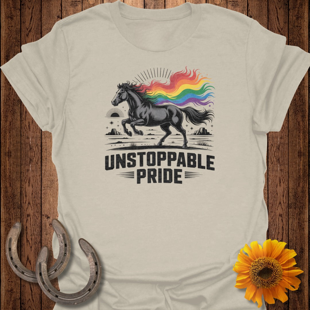 Unstoppable Pride Horse T-Shirt
