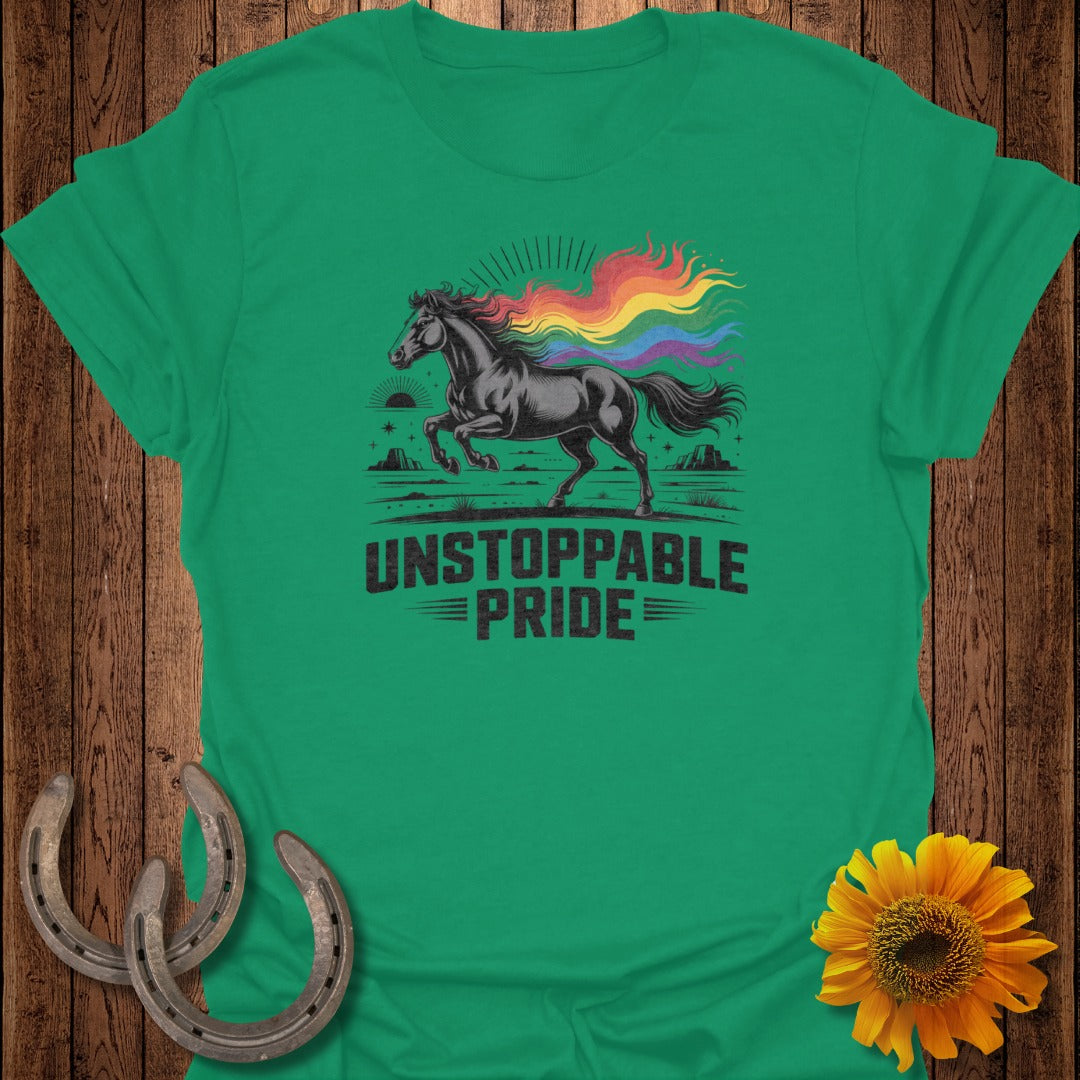 Unstoppable Pride Horse T-Shirt