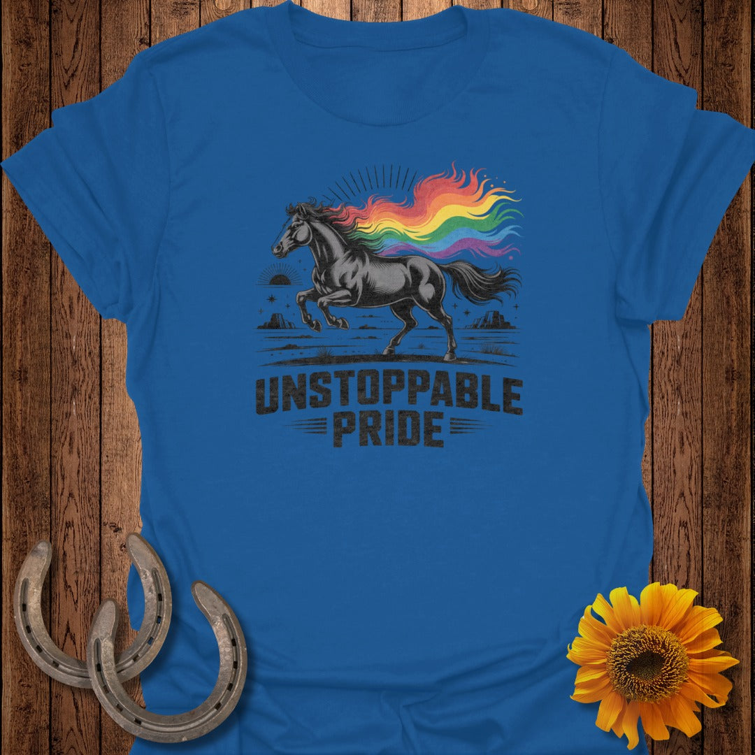 Unstoppable Pride Horse T-Shirt