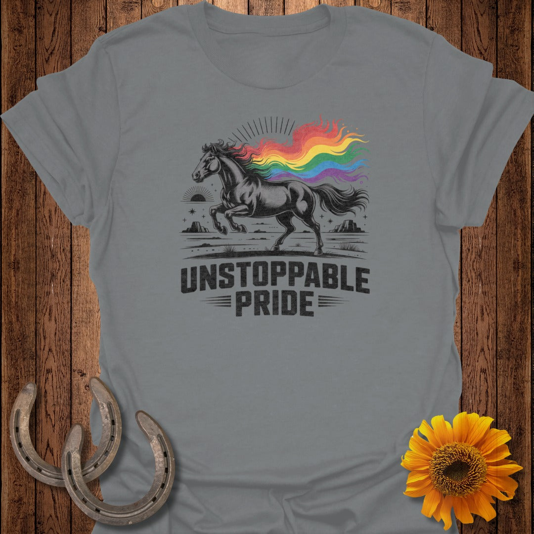Unstoppable Pride Horse T-Shirt