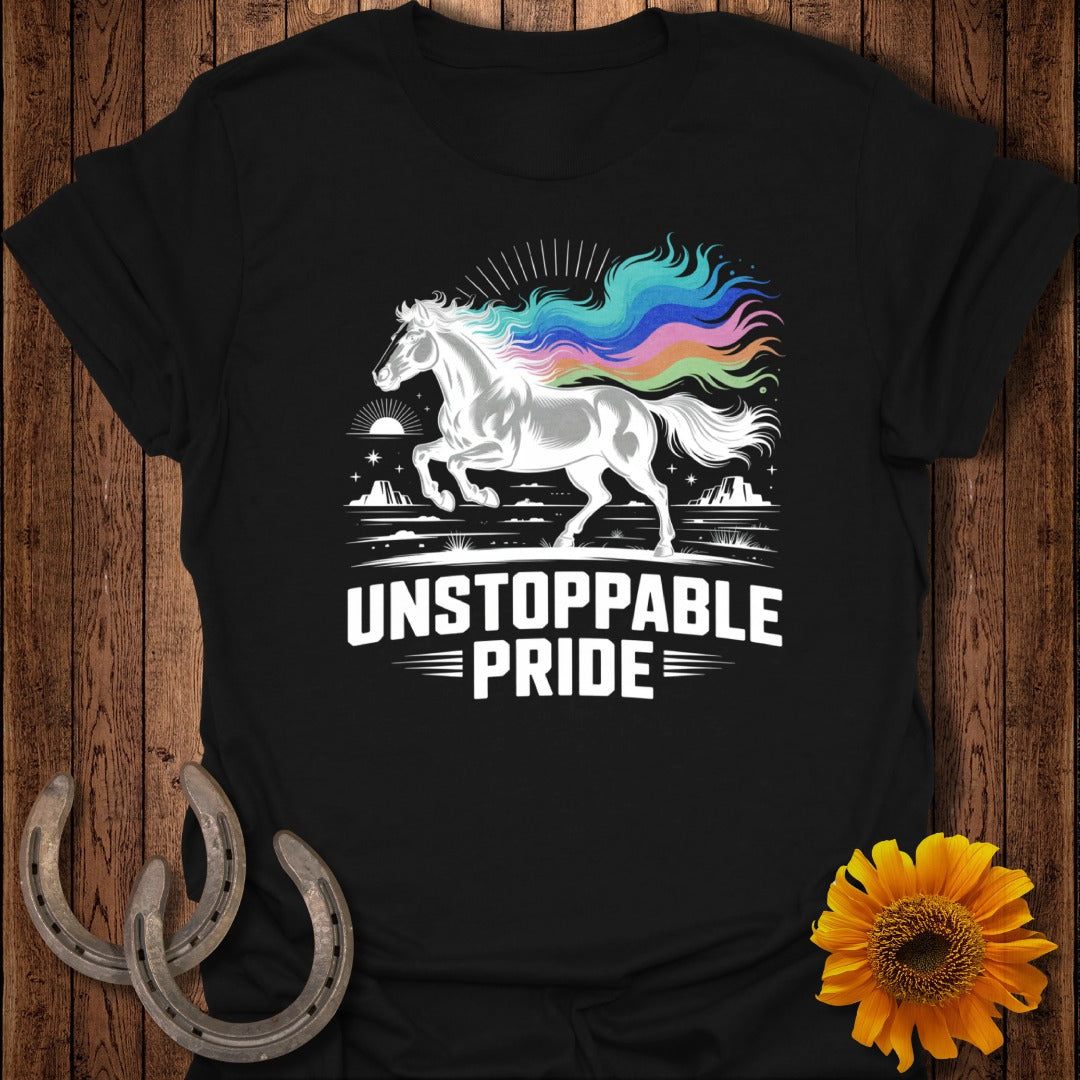 Unstoppable Pride Horse T-Shirt