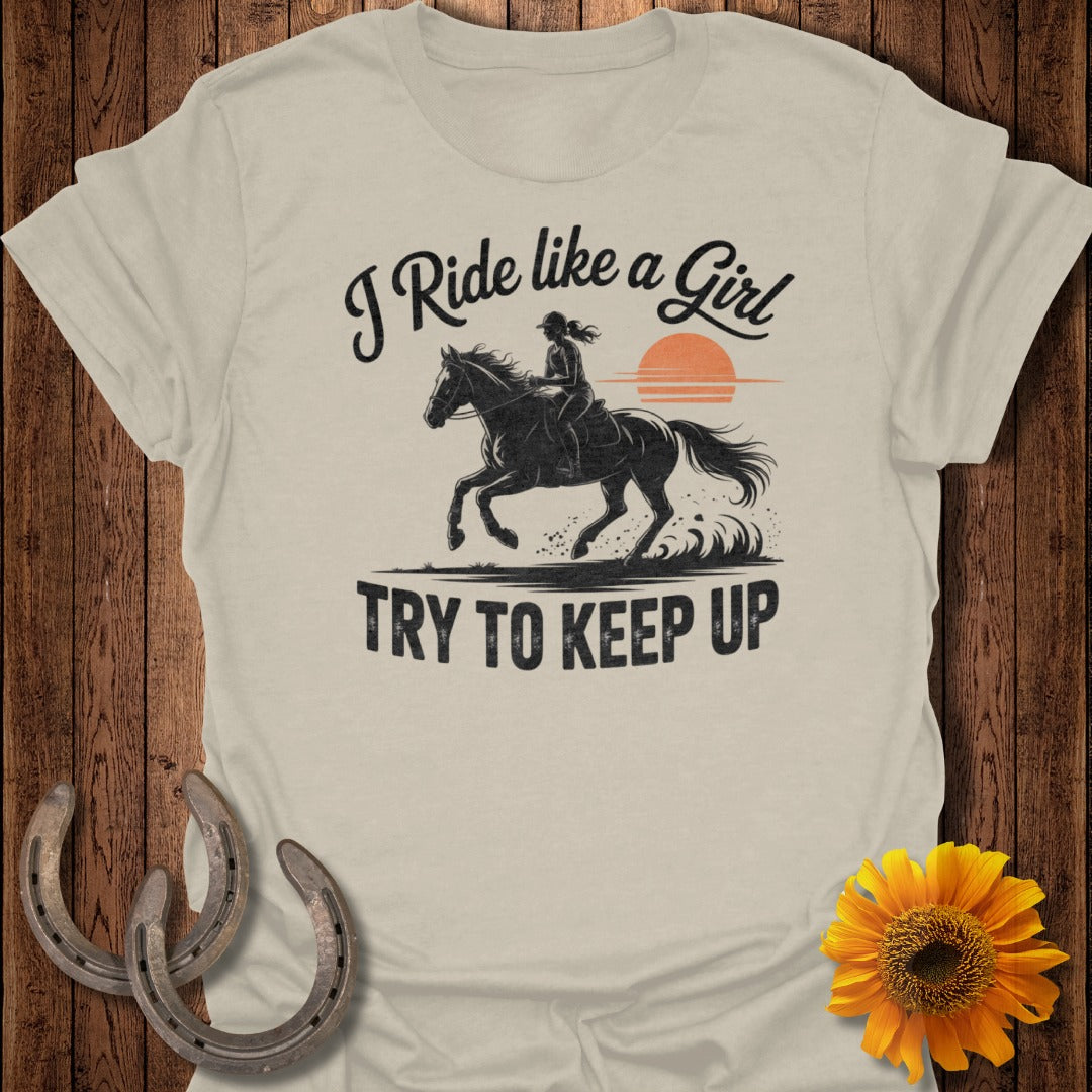 Ride Like a Girl Horse T-Shirt