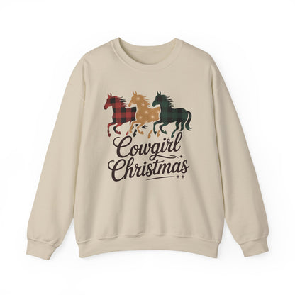 Cowgirl Christmas Crewneck Sweatshirt
