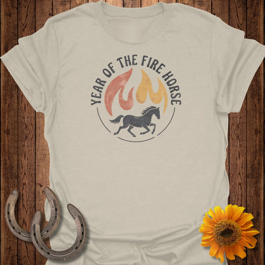 Year of the Fire Horse Graphic T-Shirt