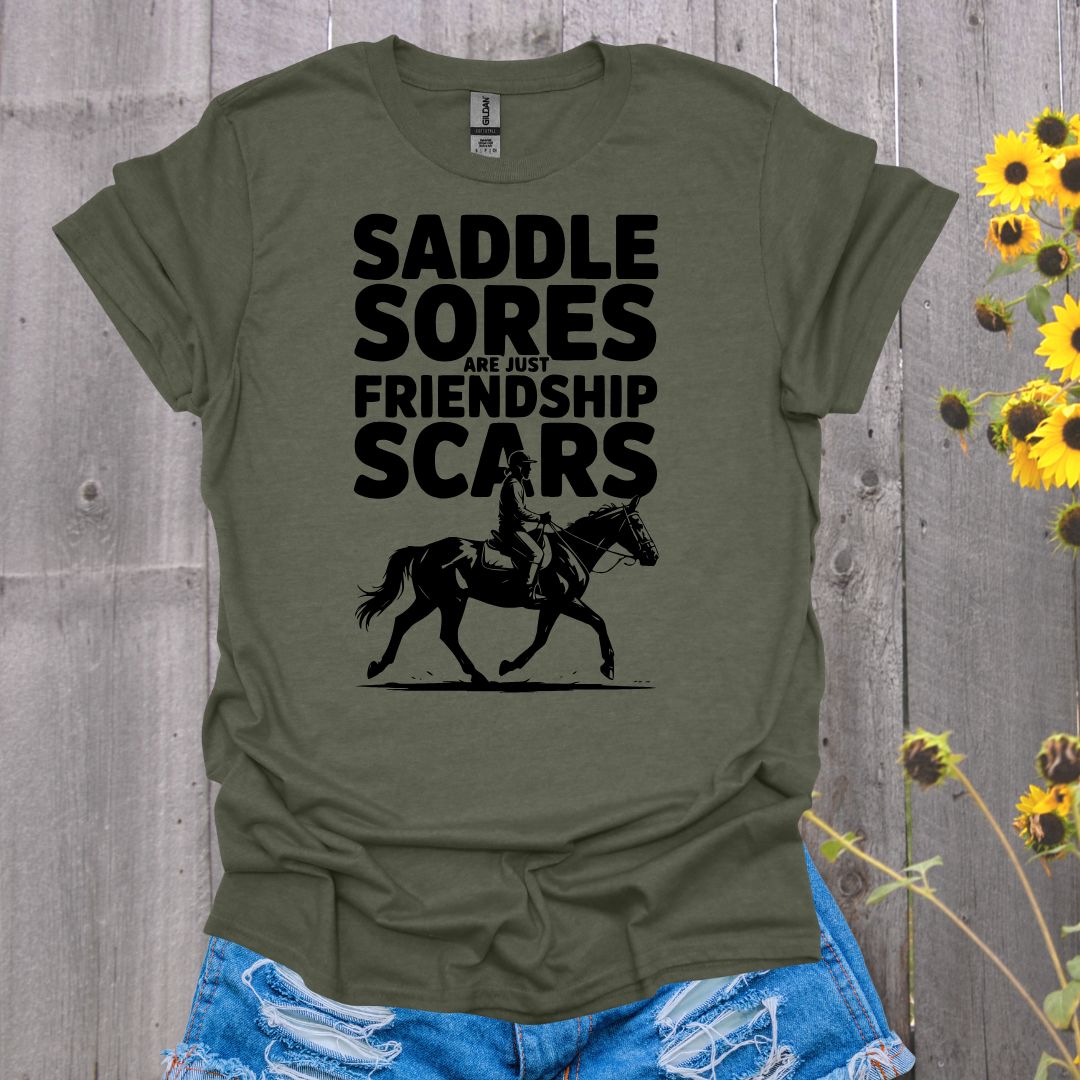 Friendship Scars Horse T-Shirt