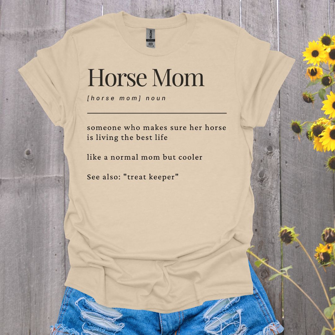 Horse Mom Softstyle T-shirt