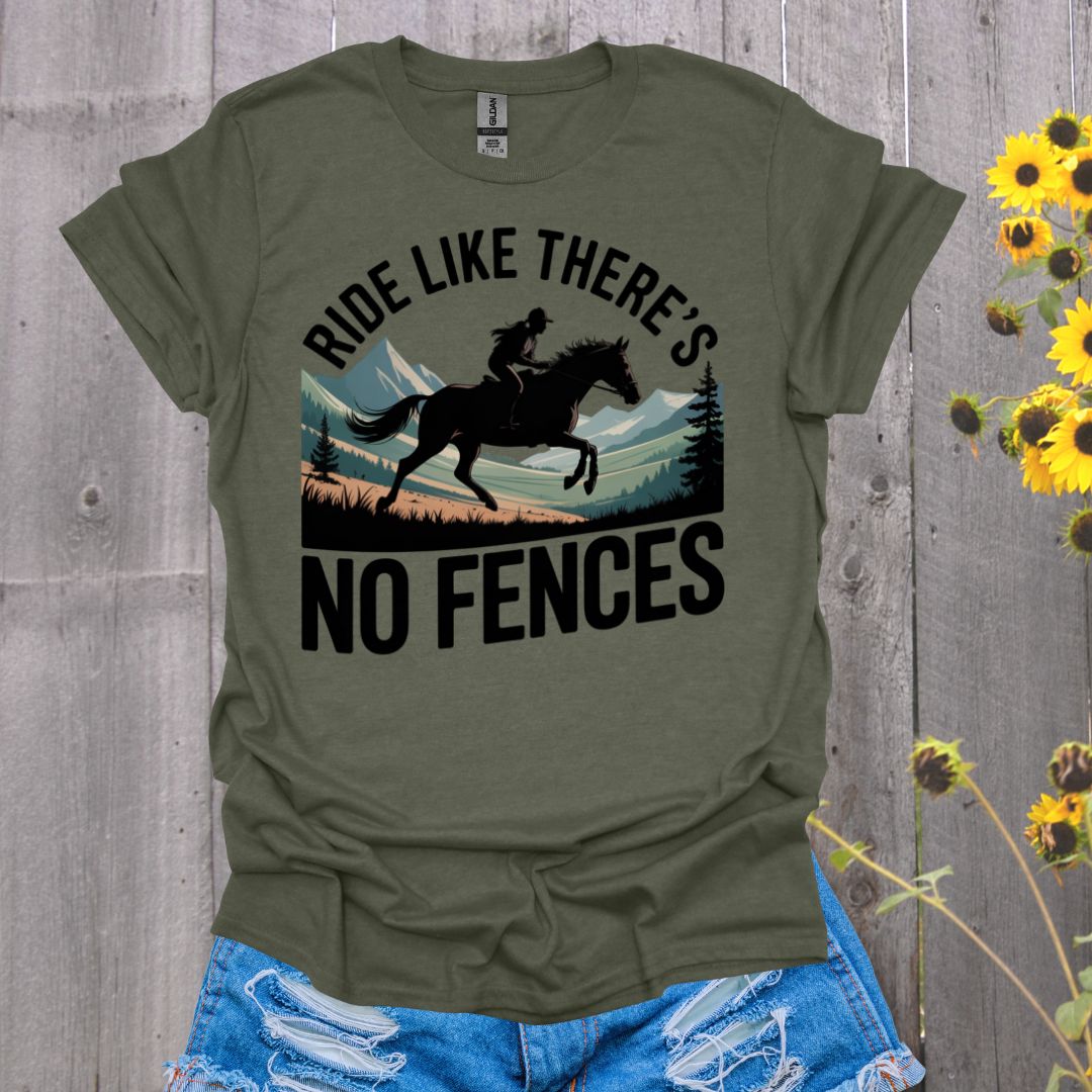 No Fences Horse T-Shirt