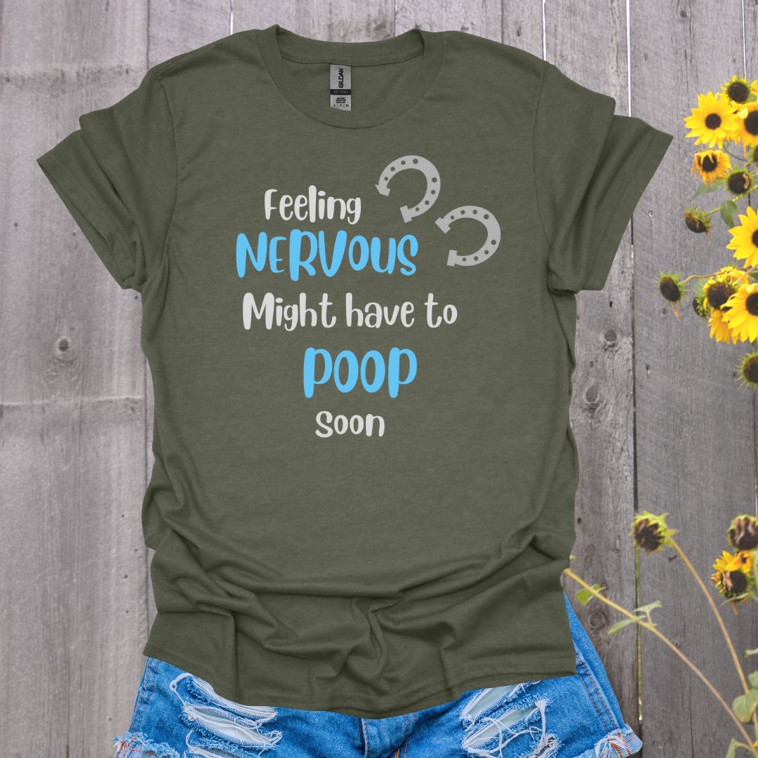 Feeling Nervous Horse T-Shirt