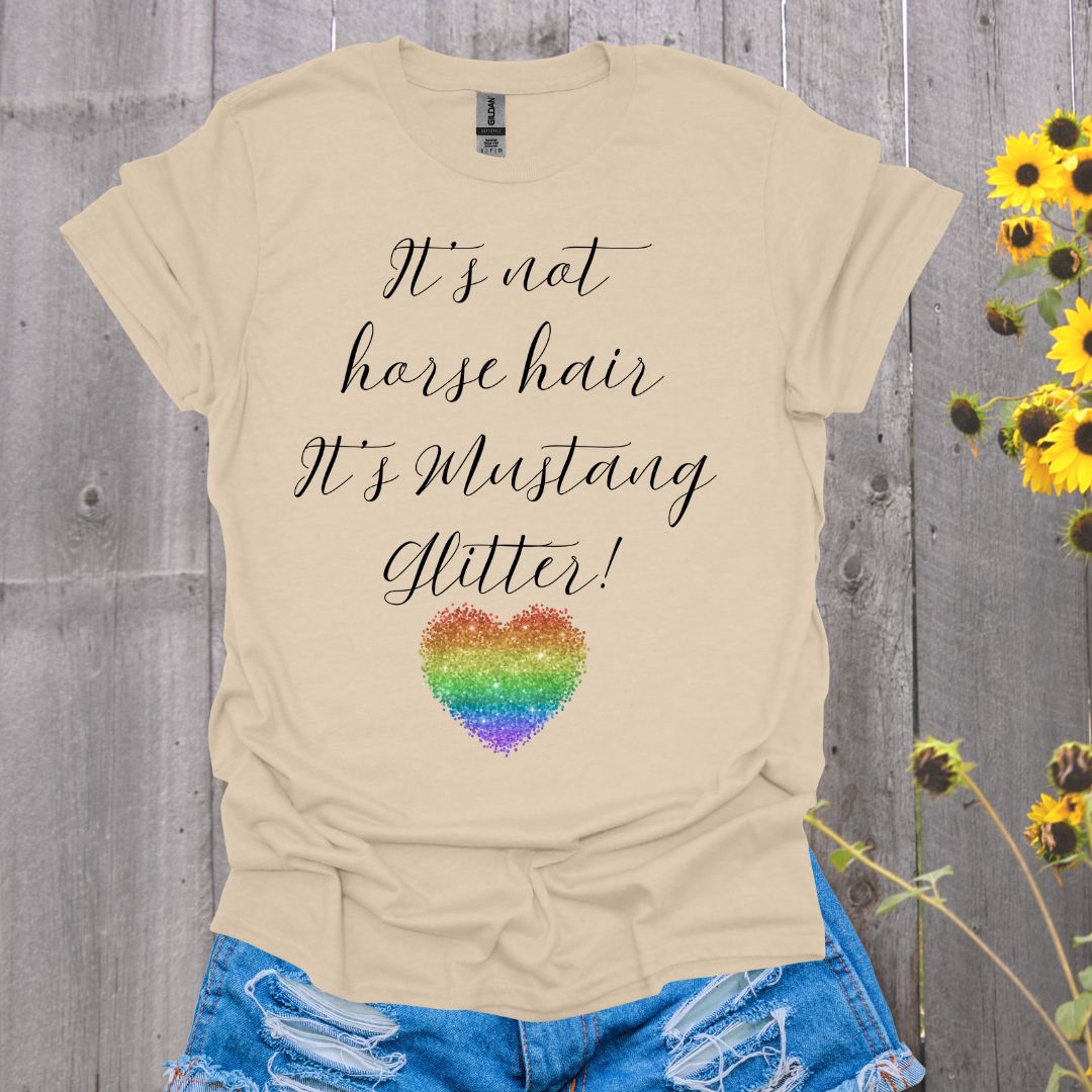 Mustang Glitter T-Shirt