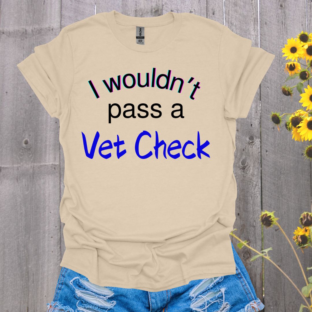 Vet Check Horse T-Shirt