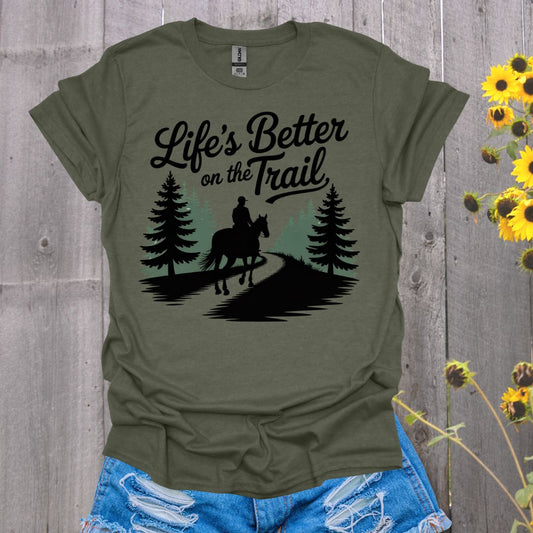On the Trail Horse T-Shirt