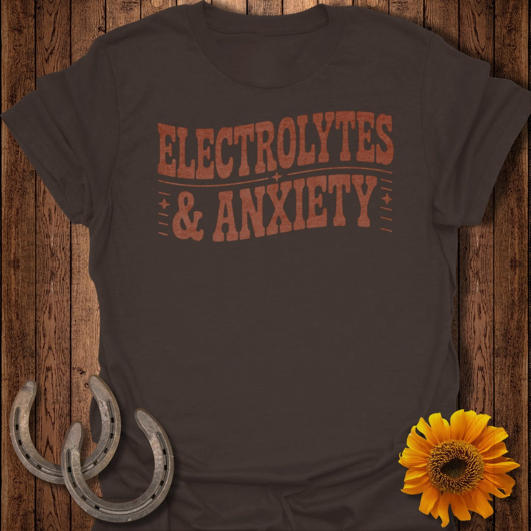 Electrolytes and Anxiety Graphic T-Shirt Product