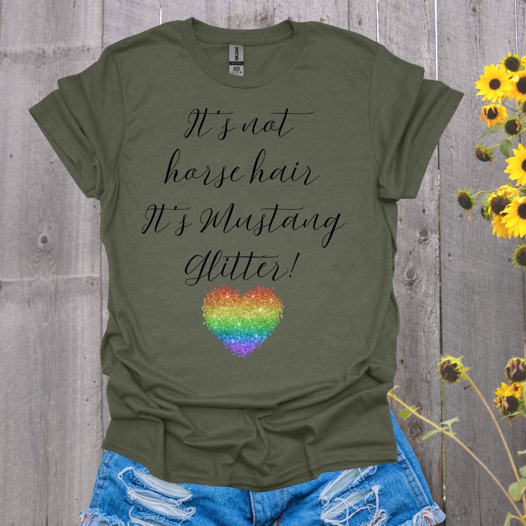 Mustang Glitter T-Shirt