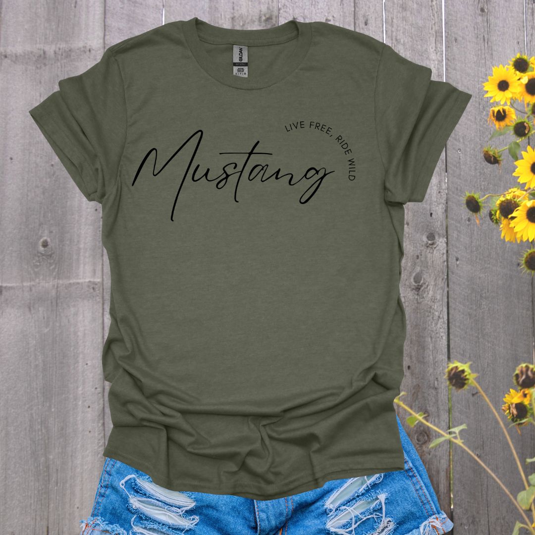 Mustang Horse T-Shirt