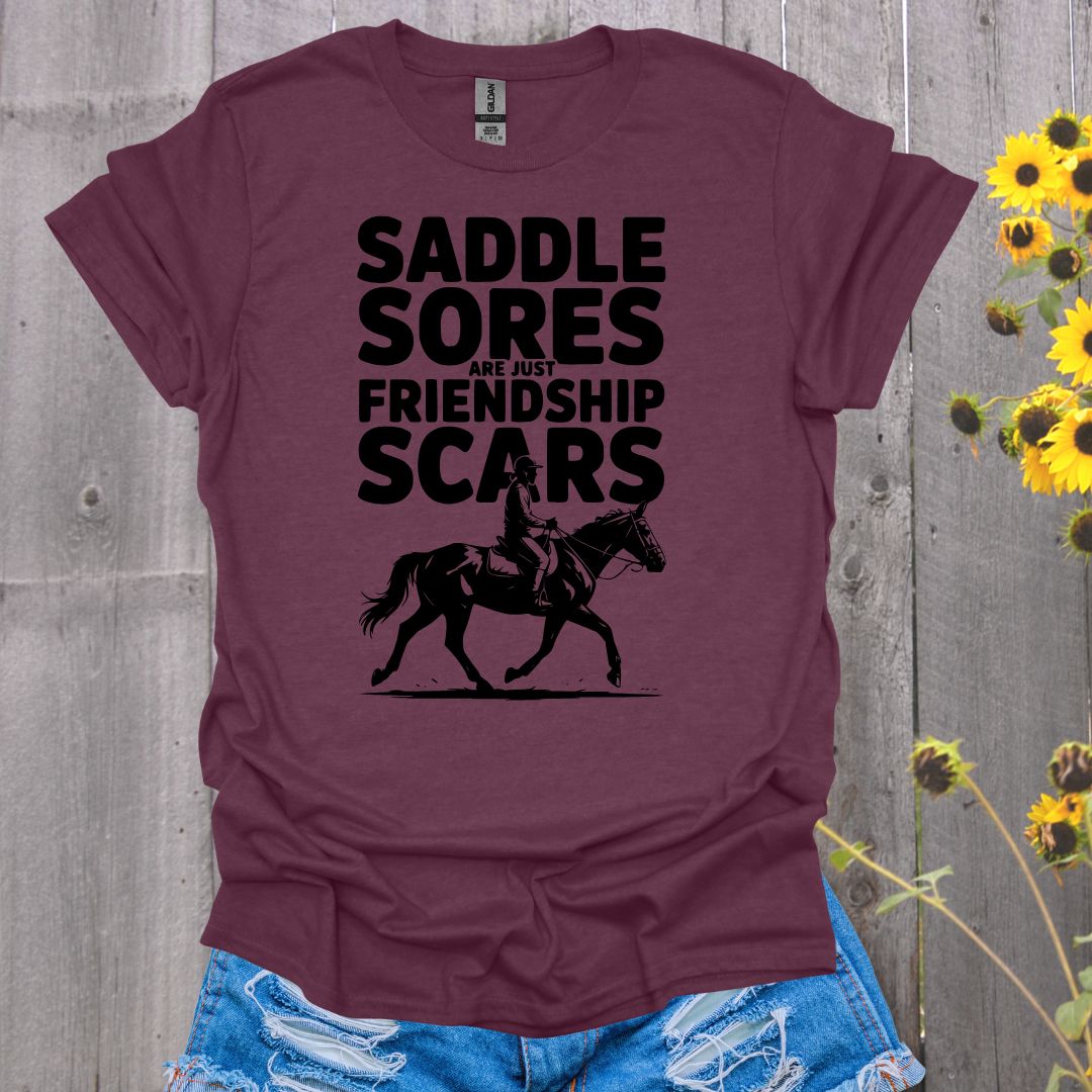 Friendship Scars Horse T-Shirt