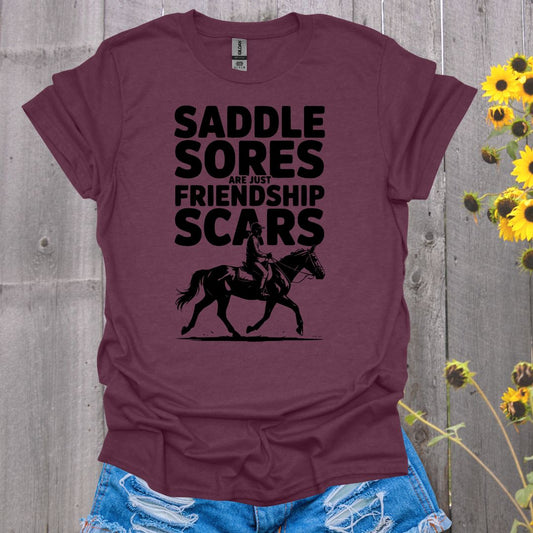 Friendship Scars Horse T-Shirt