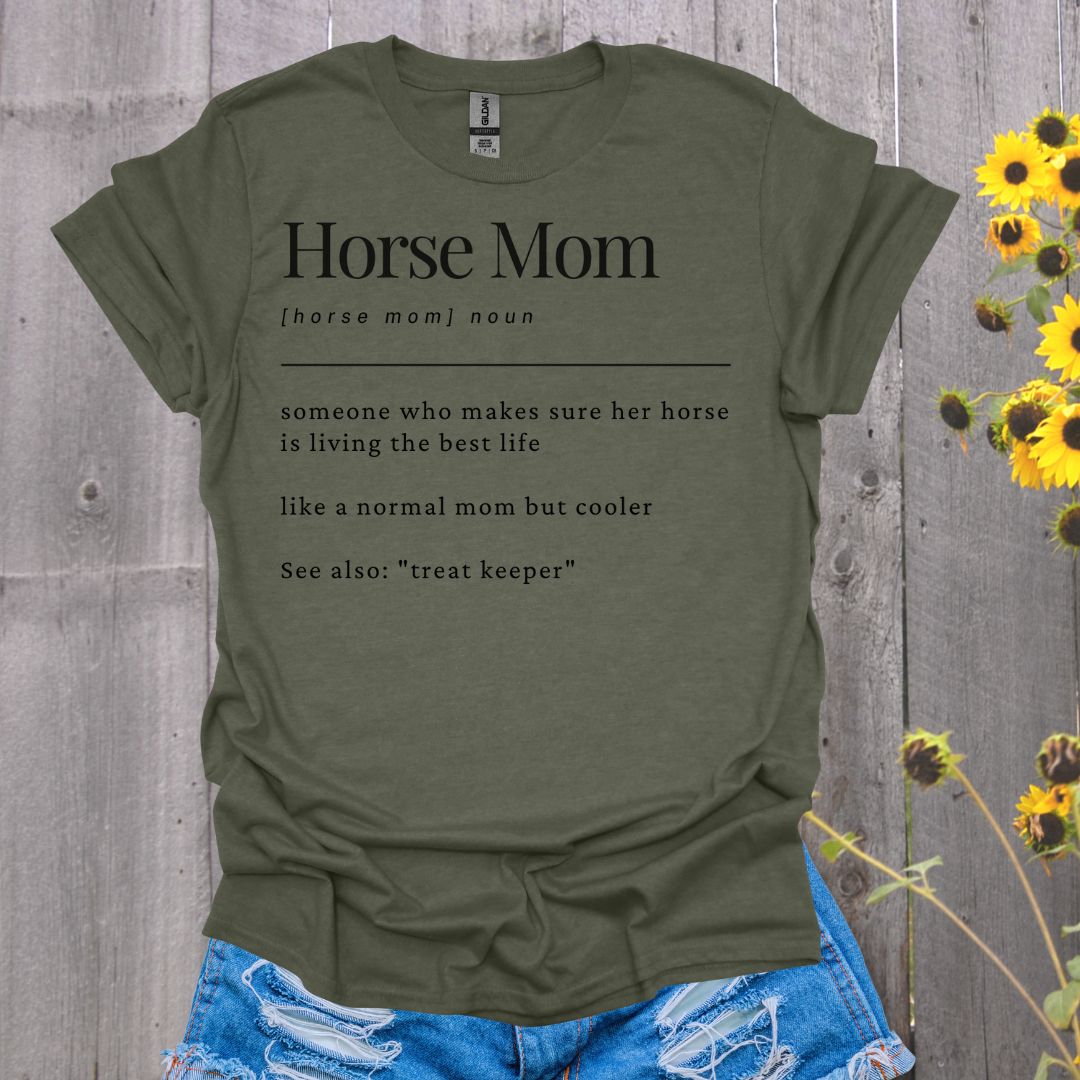 Horse Mom Softstyle T-shirt