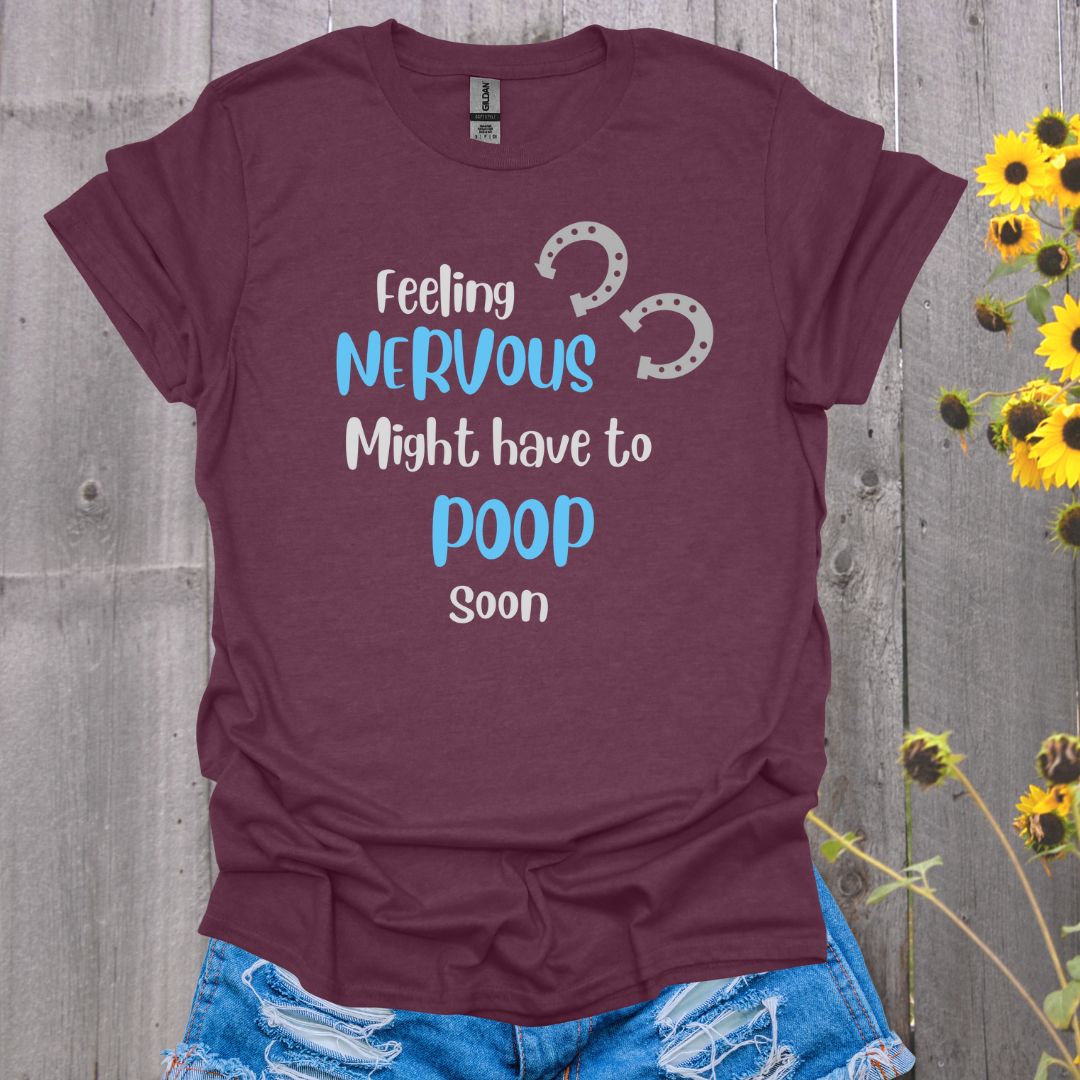 Feeling Nervous Horse T-Shirt