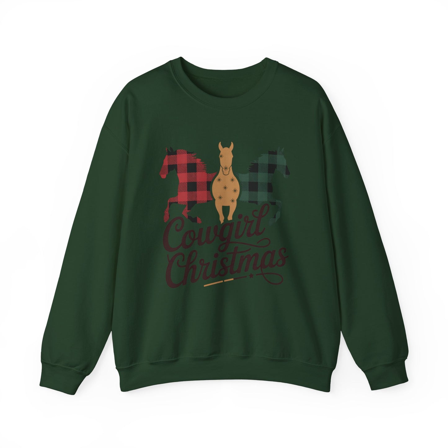 Cowgirl Christmas II Crewneck Sweatshirt