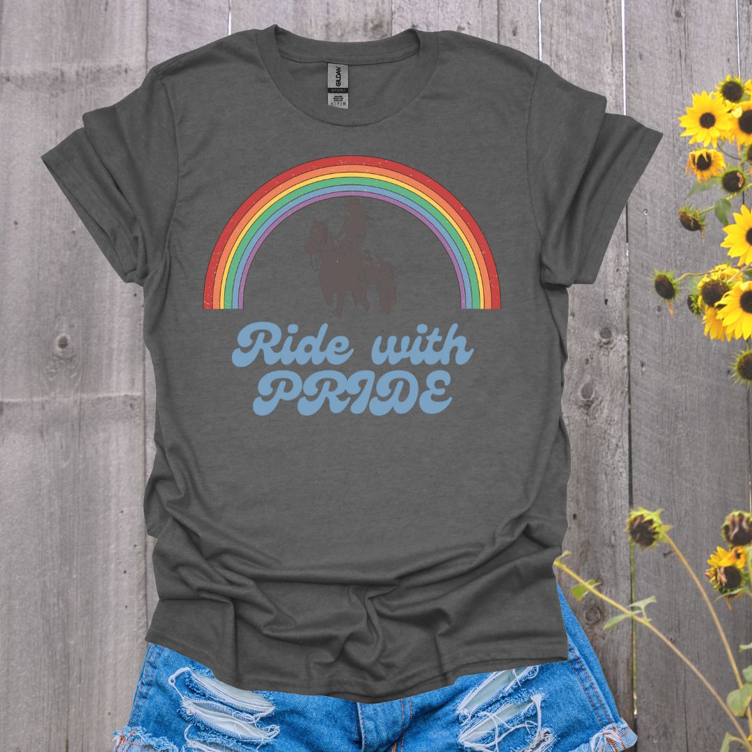 Ride With Pride Horse T-Shirt