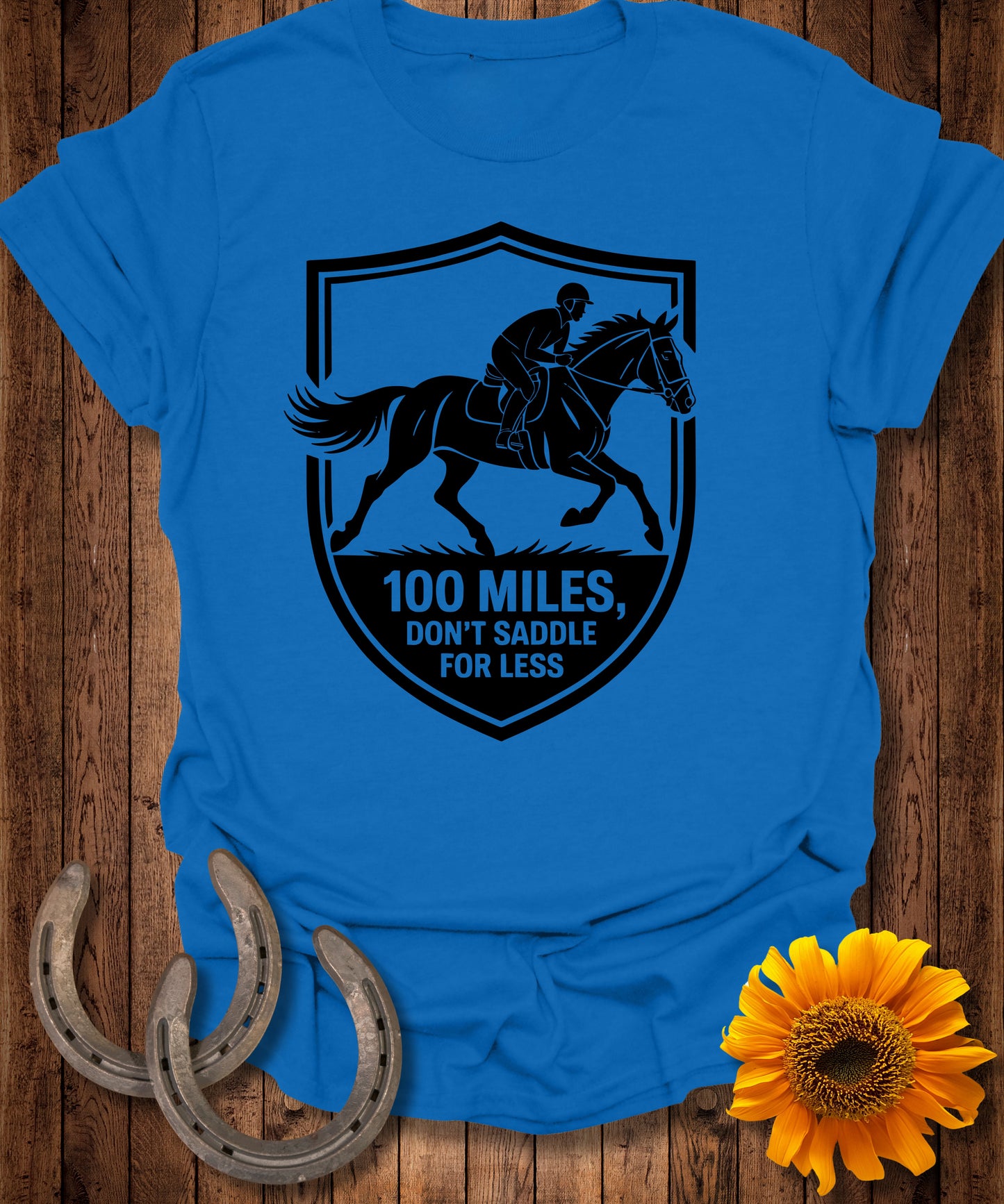 100 Miles Horse T-Shirt