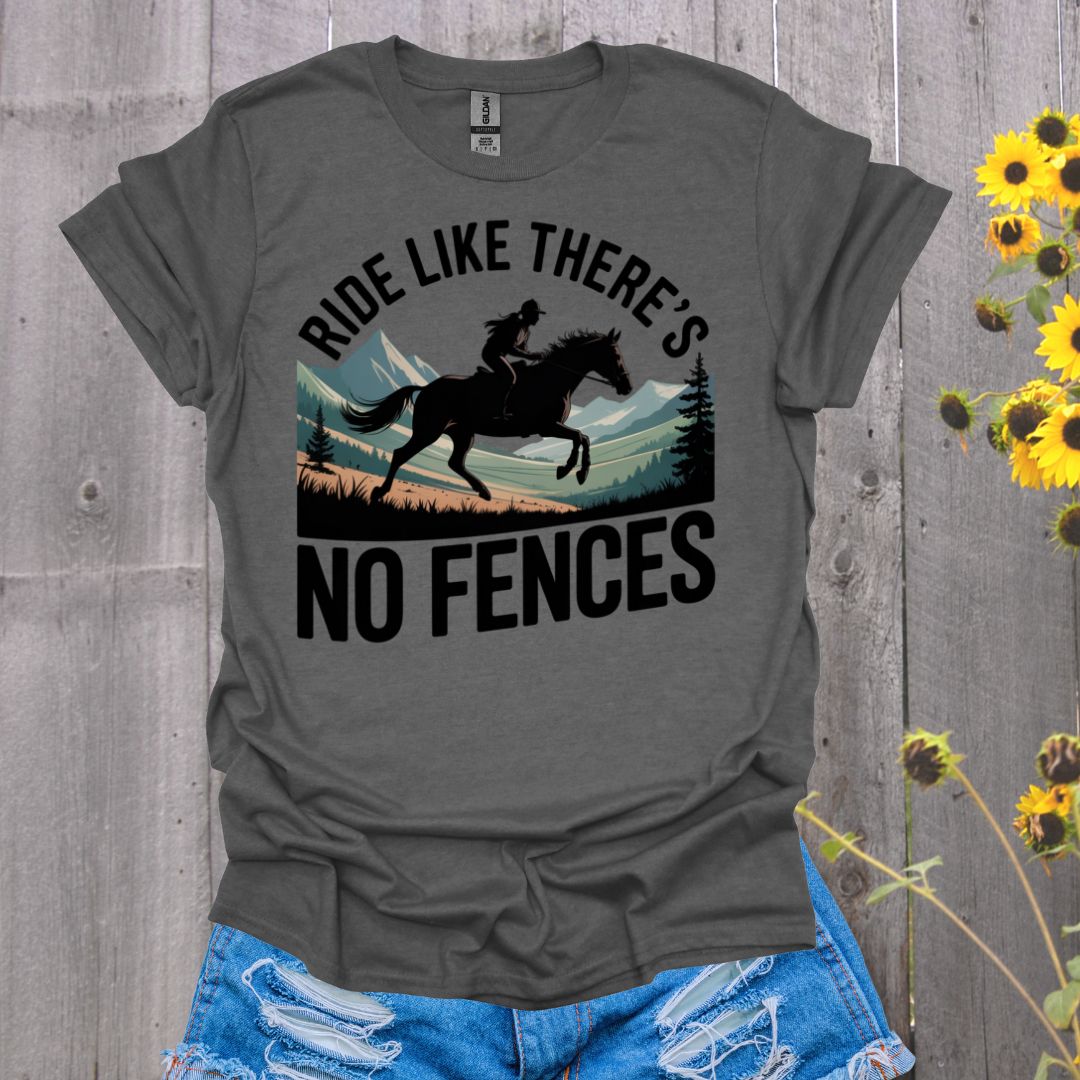 No Fences Horse T-Shirt