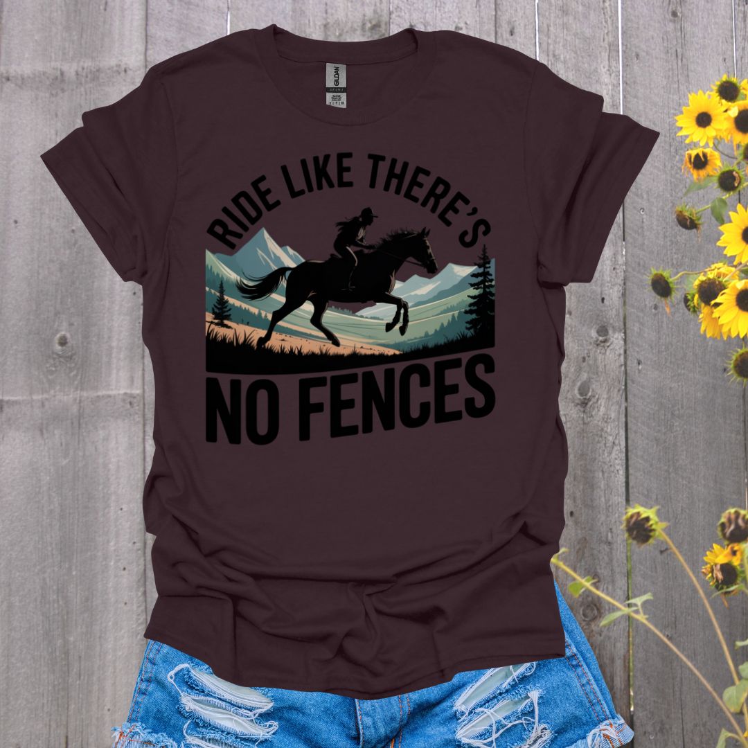 No Fences Horse T-Shirt