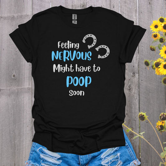 Feeling Nervous Horse T-Shirt